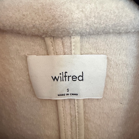 Aritzia Wilfred cream Pea Coat, GUC, Sz S, - Picture 3 of 11